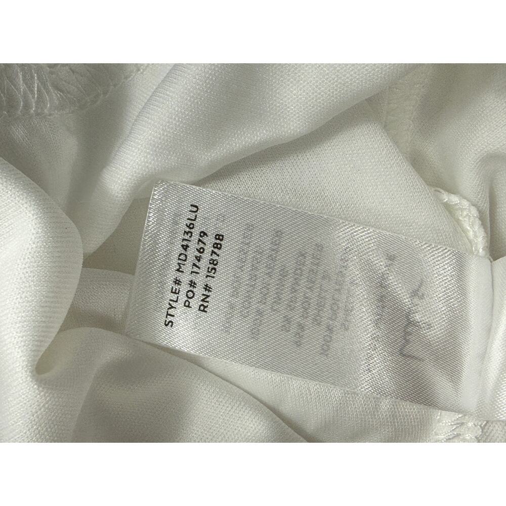 NWT Lulus Ethereal Impression White Coquette ruffled midi wedding dress Sz M - Picture 13 of 15